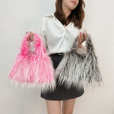 Donna Pelliccia Finta Borsa