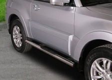 Pedane laterali in acciaio