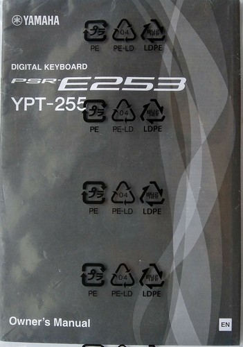 Yamaha psr e253 ypt 255 - yamaha, ypt-255