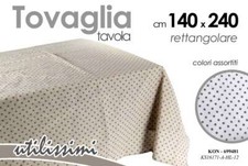 TOVAGLIA TAVOLA CUCINA MODERNA