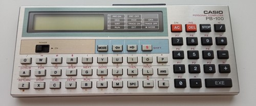 Casio 100 personal - *,