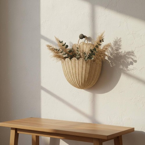 Cestino parete decorativo - parete,