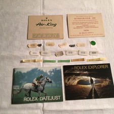 ROLEX  LOTTO CON N. 22 ARTICOLI COME DA FOTO IN OTTIME CONDIZIONI