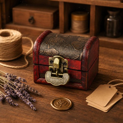 Scatola floreale vintage - floreale,