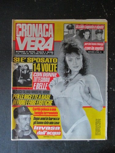 Cronaca vera 1010 - cronaca, 1992
