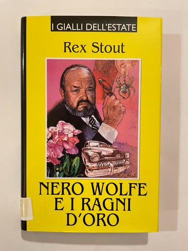 Nero wolfe ragni d oro - nero, e