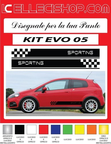 Adesivi fiat punto abarth - adesivi, punto,