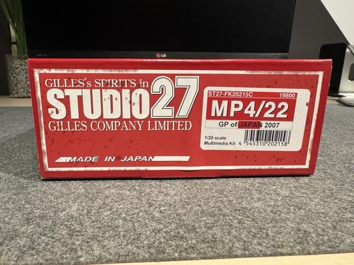 Studio mclaren mp4 - 27, f1
