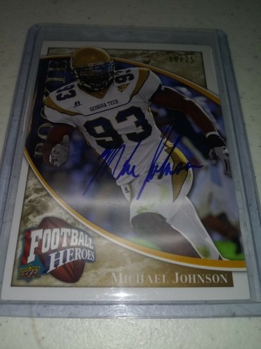 Autografo michael johnson - autografo,