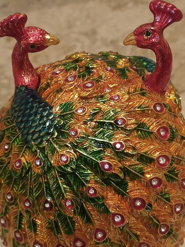 Luxury wedding gift peacock - luxury,