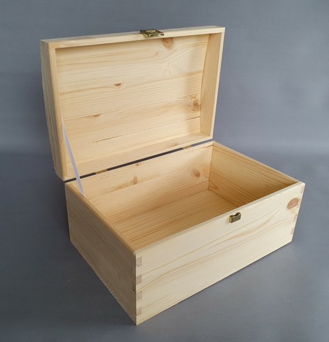 Grande cassa legno - cassa, semplice