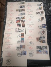 19 Buste  Primo giorno di emissione   Cavallino - Trapani - come da foto