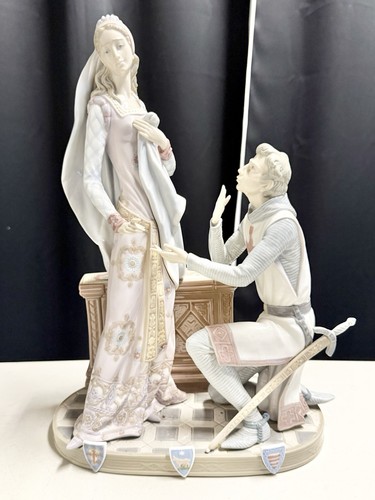 Lladro camelot lovers 1458 - lladro,