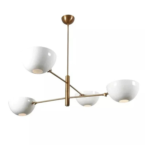 Mid century brass pendant - mid,