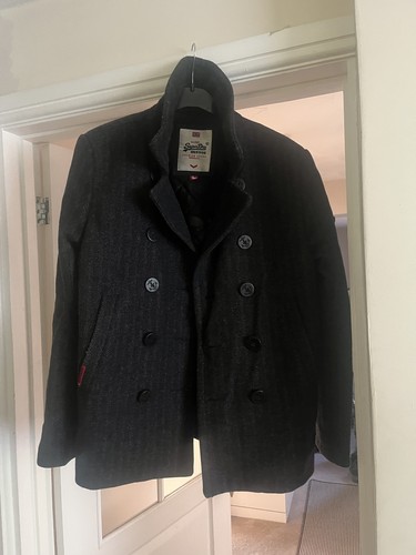 Superdry peacoat pea coat - peacoat,