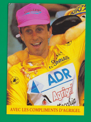 Cyclisme carte cycliste greg - carte,