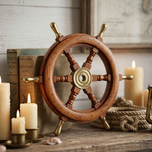 Ruota nave legno - , 18"