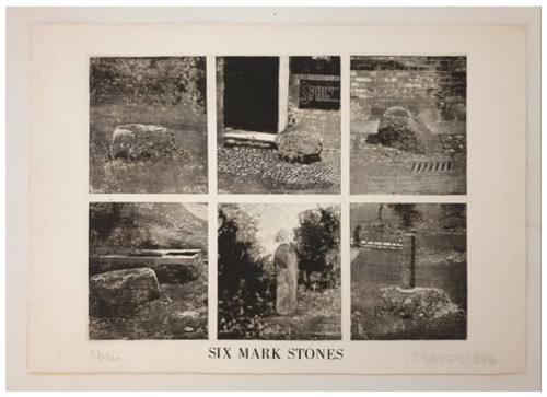 Joe tilson 1976 litografia six - joe,
