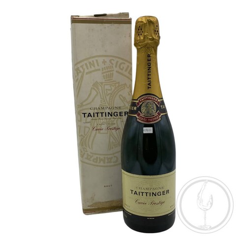Vintage bottle taittinger - vintage,