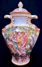 RARO grande vaso Capodimonte