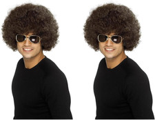 , Parrucca Funky Afro Anni