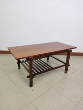 Tavolino Coffetable Con Portariviste Modernariato Anni 60 Stile Danese 