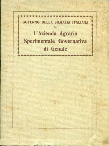 Azienda agraria sperimentale - l'azienda,