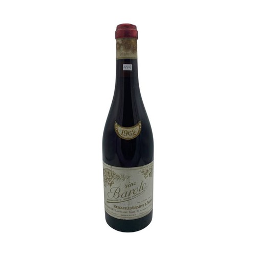Vintage bottle mascarello - bottle,