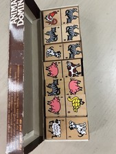 Domino animali in legno