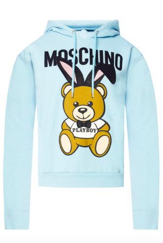 Felpa con cappuccio moschino - felpa,