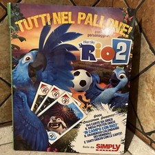 ALBUM FIGURINE TUTTI NEL PALLONE RIO 2 SIMPLY QUASI COMP. Mancano Card 68 87 141