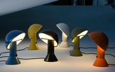 Martinelli Luce Elmetto - Lampada da tavolo design Elio Martinelli 1976