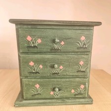 Vintage Hand Painted Wooden