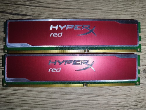 Hyperx red 2x4gb 8gb ddr3 - 2x4gb, ddr3-1600