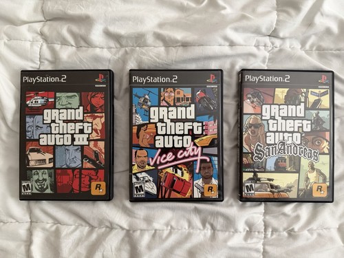 Gta trilogy ps2 - gta, label