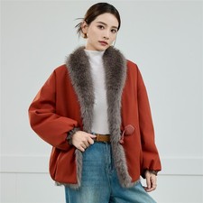 Cappotto donna pelliccia di