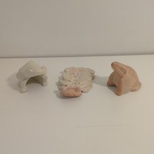 Set 3 Rane In Pietra Saponaria - Collezione Animali 