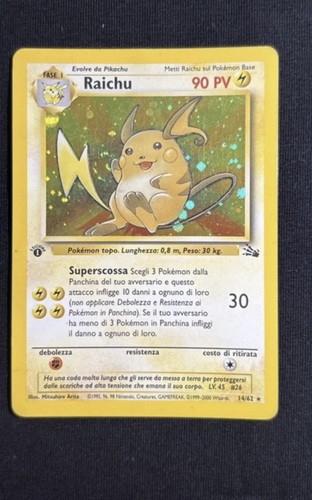 Pokemon raichu 62 - raichu, 14/62