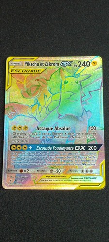 Pikachu zekrom gx - zekrom,