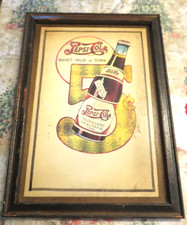 Insegna Pepsi-Cola vintage 14"
