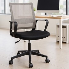 Sedia da Scrivania Nero e