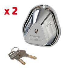2X Serrature Aggiuntive Antifurto per Porte Veicoli Commerciali Furgoni - C65412