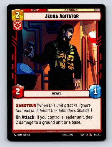 Aggressione jedha agitatore - aggressione,