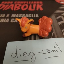 VULPIX 1 POKEMON mini Figure Vintage ORIGINALE -TOMY-