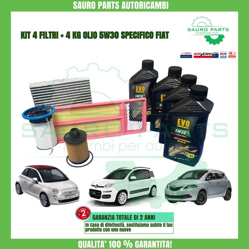Kit filtri tagliando - filtri, tagliando+4lt