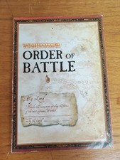 ORDER OF BATTLE WARHAMMER
