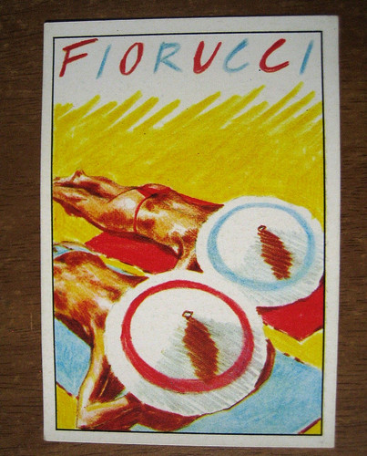 Figurina panini fiorucci - panini,