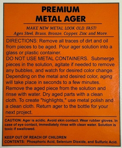 Metal ager soluzione oscurante - metal,