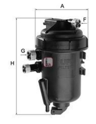 Filtro gasolio idea musa - filtro, idea-musa