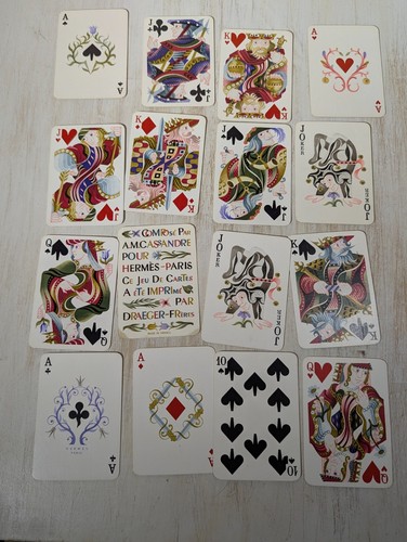 Carte gioco hermes - gioco, vintage